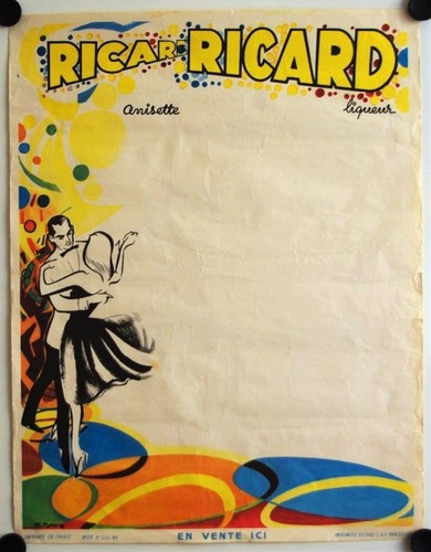 Affiche ricard anisette - ricard,