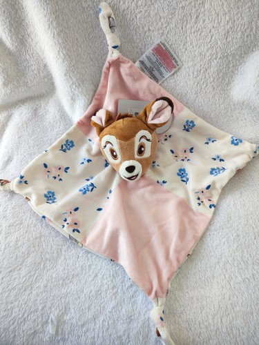 Doudou plat biche faon bambi - doudou,