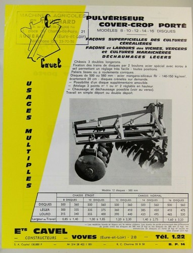 Prospectus brochure cavel - brochure,
