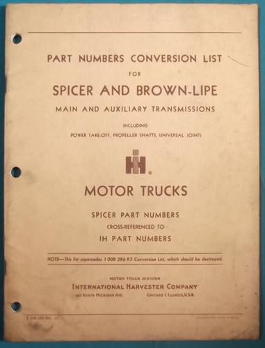 Moteur camions spicer - moteur, &