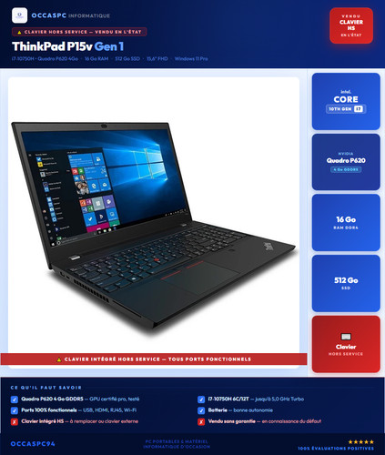 Lenovo thinkpad - (lire/read),