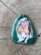 Pendentif En Céramique