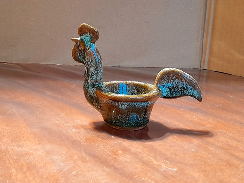 Ancien coquetier céramique - , "