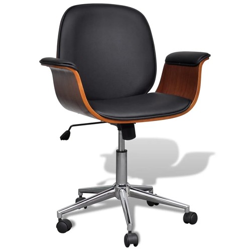 Bois courbé chaise bureau - bois,