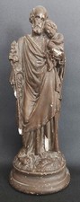 Statue Saint Joseph fin XIXème 33 cm