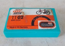 Vintage bicycle repair kit Rema Tip Top TT02 advertising plastic box Germany #3