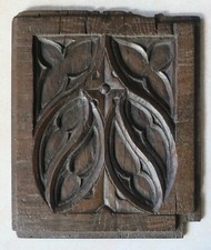 Bois sculpté gothique