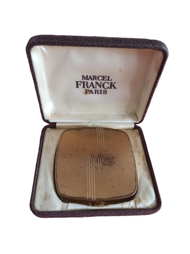 Poudrier ancien marcel franck - poudrier,