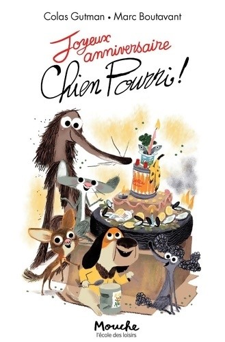 Joyeux anniversaire chien - joyeux,