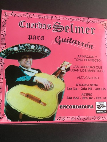 Cuerdas para guitarron - para,