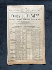 PARTITION ANCIENNE - SI J’ÉTAIS ROI