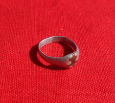 Bague de Poilu en Aluminium - Croix de Lorraine   !