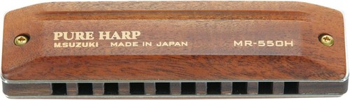 Suzuki hole harmonica pure - 10-hole,