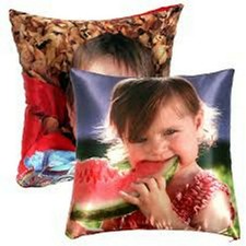 Coussin Satin Full Photo Recto-Verso 60 X 60 Cm. Personalisé Avec Votre Photo