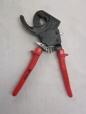 Coupe câble à cliquet pour câble alu/cuivre Ø 32 mm capacité 240 mm² bon état