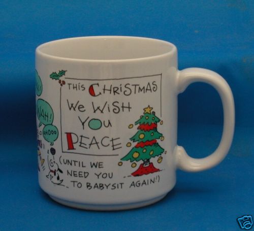 Russ berrie christmas coffee - berrie,