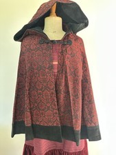 🧥 Vintage John F. Firenze Hooded Cape – Handm