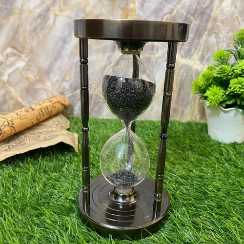 Minuterie sablier laiton - minuterie,