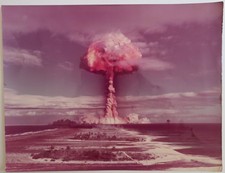 Mururoa Opération Licorne Juillet 1970 Essai Nucléaire Bombe Photo Kodak Bomb .