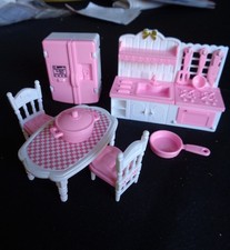 meubles et accessoires Barbie cuisine neuf