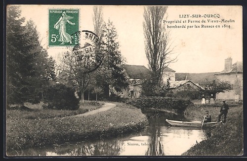 Cpa lizy sur - cpa, lizy-sur-ourcq