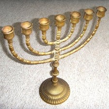 Ancienne ménorah chandelier