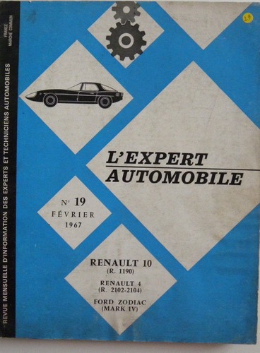 Revue technique automobile rta - technique,