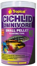 Cichlid Omnivore Small Pellet 1000ml / 360g - pour Les cichlidés omnivores Je...