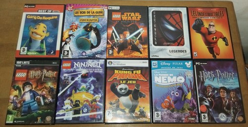 Lot jeux vidéo - vidéo, pc