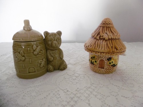 Anciens pots faïence a - pots, en