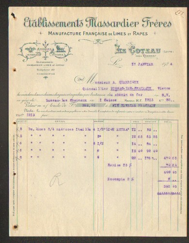 Coteau usine - le,