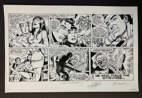 Original art alex saviuk - art, by