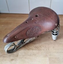 MAGNIFIQUE selle SADDLE BROWM GRAND LUXE 109 CROUPON GARANTI VELO  VILLE NEUVE E