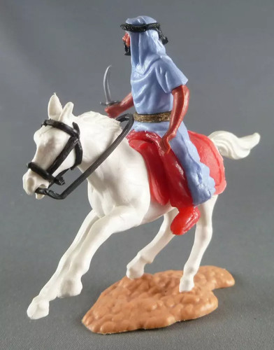 Timpo arabes cavalier bleu - arabes,