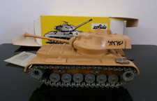 SOLIDO N° 202 TANK CHAR PATTON M 47 ISRAEL COULEUR SABLE TBE EN BOITE