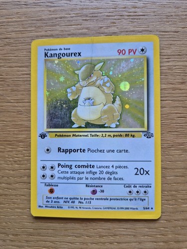 Carte pokémon kangourex 64 - carte,