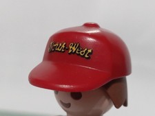 PLAYMOBIL CASQUETTE ROUGE