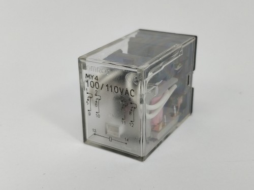 Omron my4 100 110vac relais - my4, 100/110vac