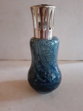 LAMPE BERGER MADE IN FRANCE EN PATE DE VERRE BLEU