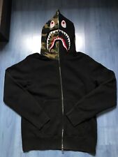 Bape 1st Camo Shark Full Zip Hoodie size M A Bathing Ape