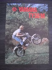 CATALOGUE BROCHURE MOTOS YAMAHA TY50M