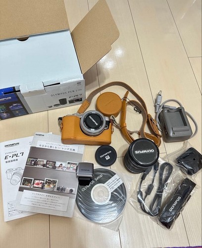 Olympus pen lite pl7 silver - olympus,