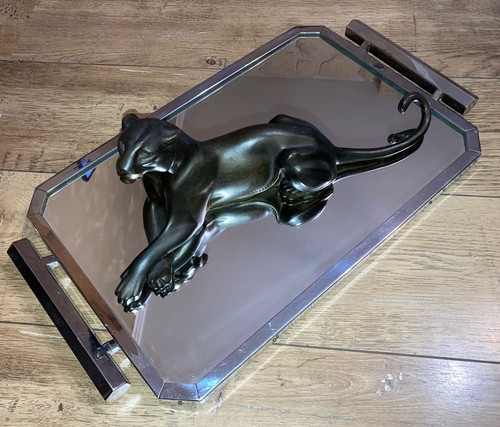 Ancien grand plateau - plateau, miroir