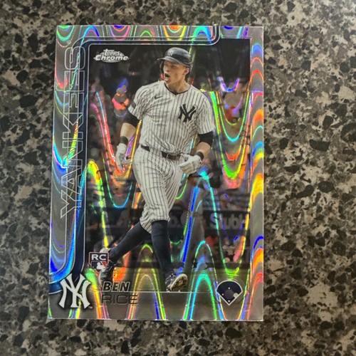 Topps chrome ben rice ray - topps, wave
