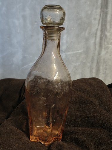 Carafe ancienne verre - ancienne, fumé