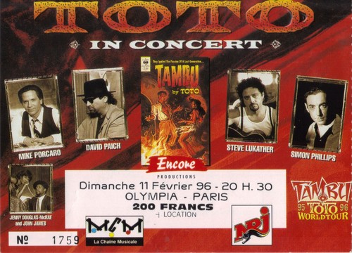 Ticket billet used place - billet,