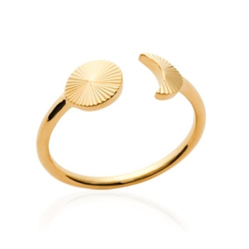 Bague ouverte femme plaqué - ouverte,