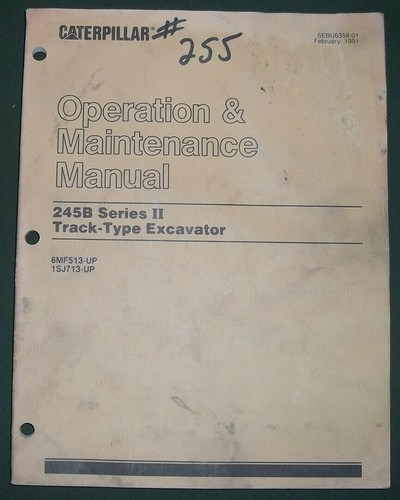 Cat caterpillar 245b - cat,
