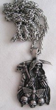 PENDENTIF SKULL LA FAUCHEUSE
