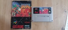 DOOM SNES Super Nintendo PAL Fr + Notice FR
